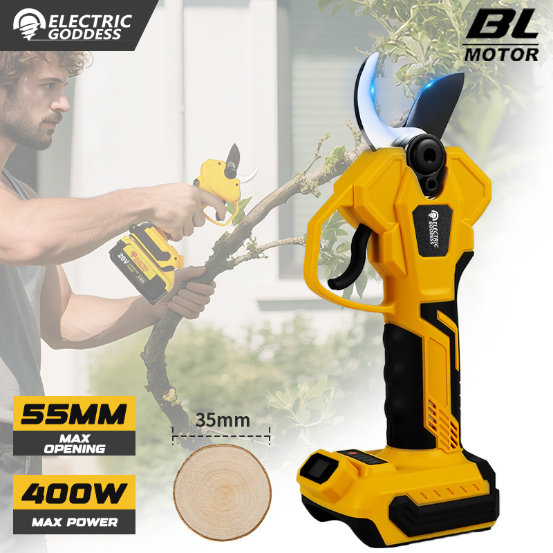 Pruning Shears - Brushless 55mm Electric Pruning Shear For