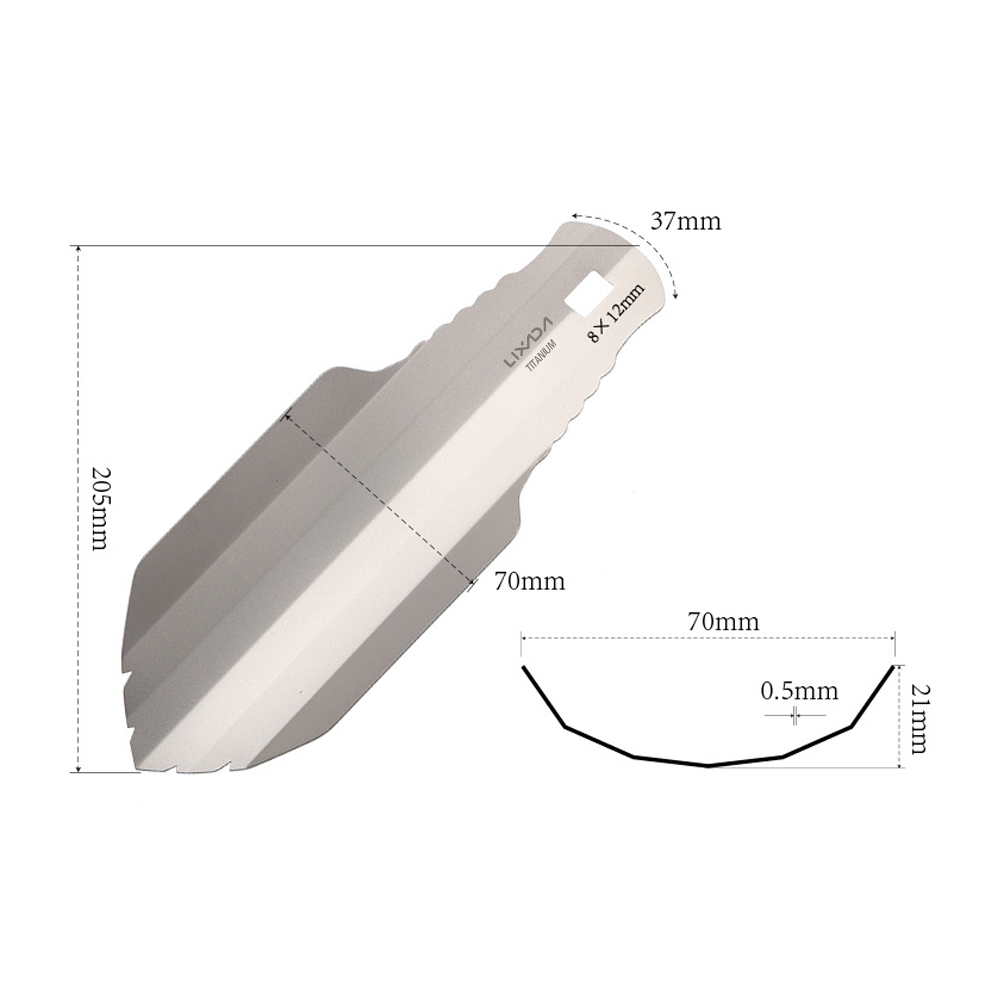 Lixada Titanium Garden Hand Sh - Garden Hand Trowel review and price