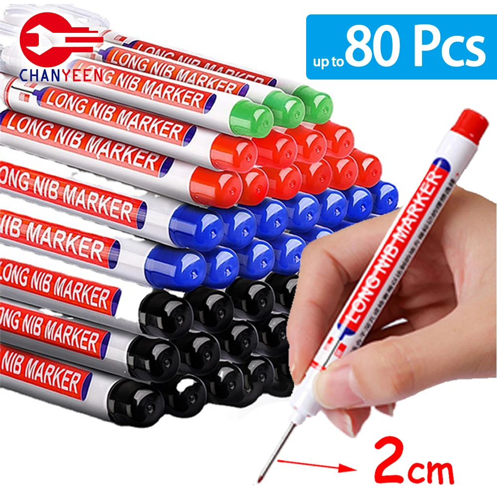 4-80Pcs 2cm Waterproof Long He - Garden Row Marker review and price