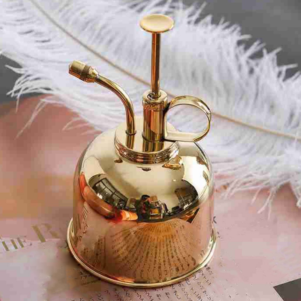 Brass Watering Can Spray Bottl - Gardening Tools Vintage review and price