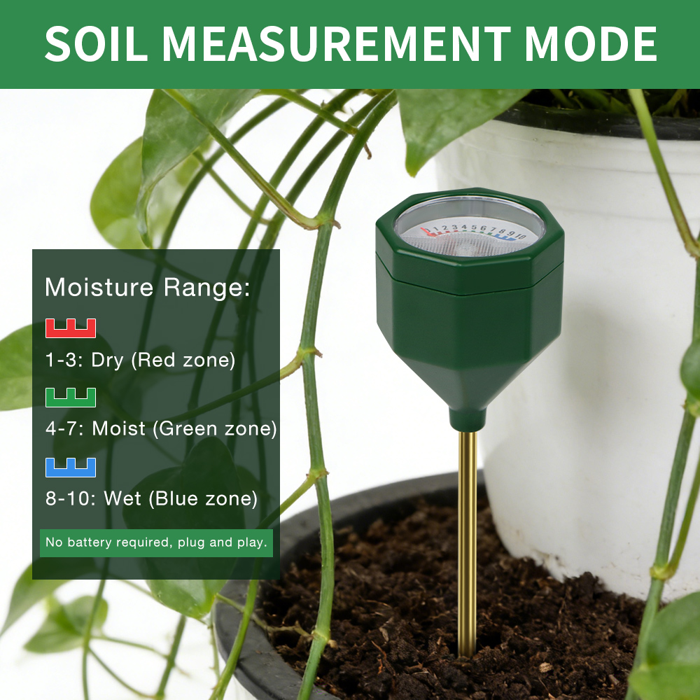 Mini Portable Soil Moisture Me - Gardening Tools Required review and price
