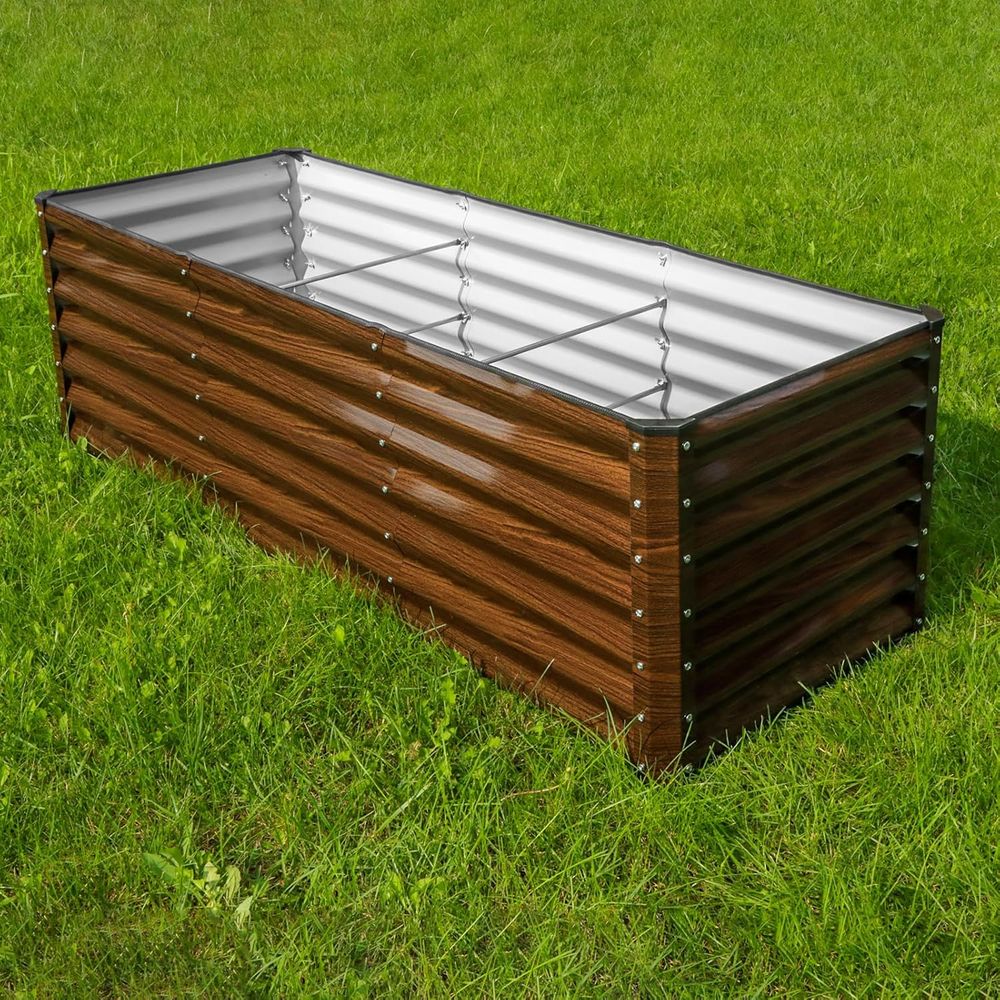 2-Pack 6x2x2T Galvanized Raise - Raised Bed Planter Box review and price
