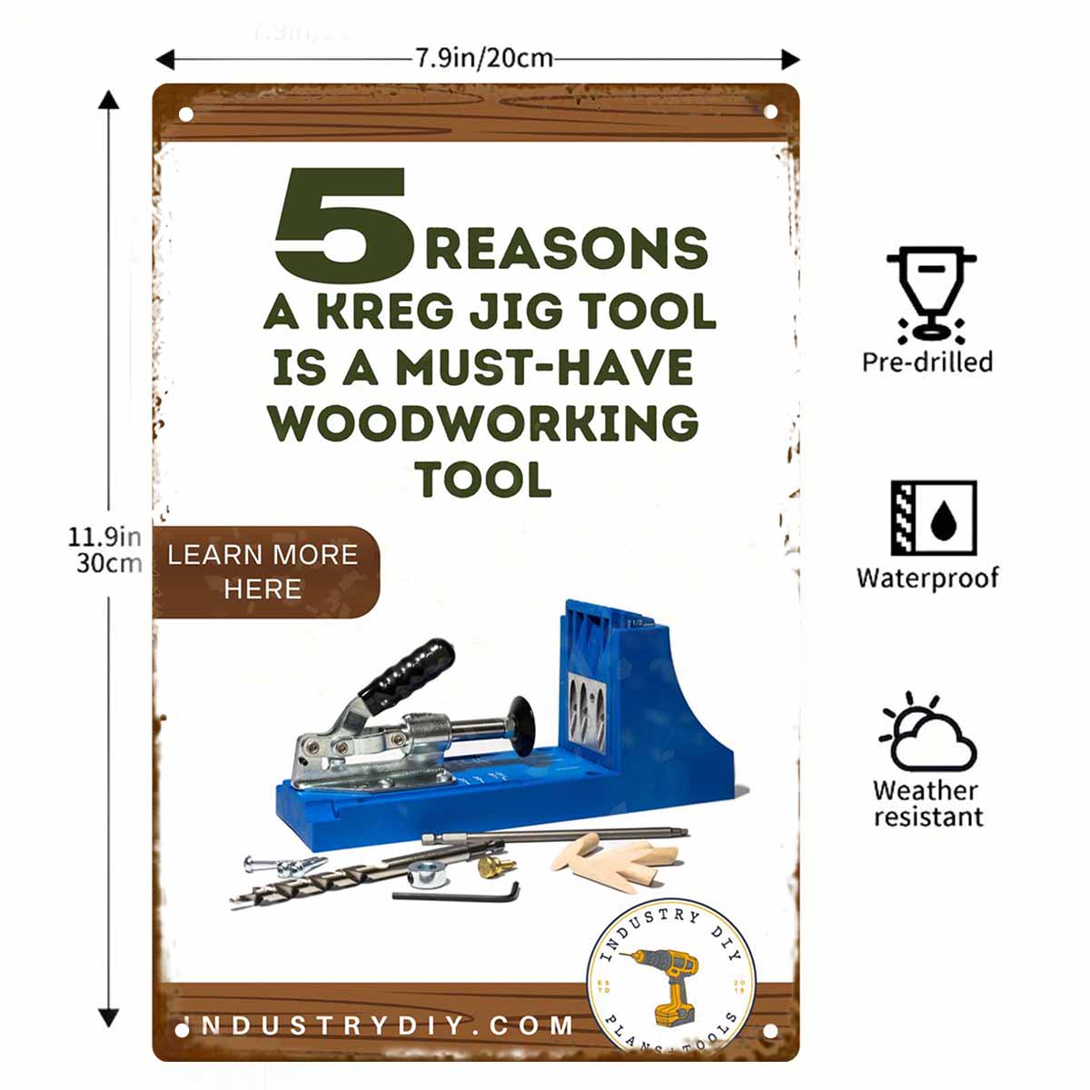 2D FLAT 1pc 5 Reasons A Kreg J - Gardening Tools Must Haves review and price