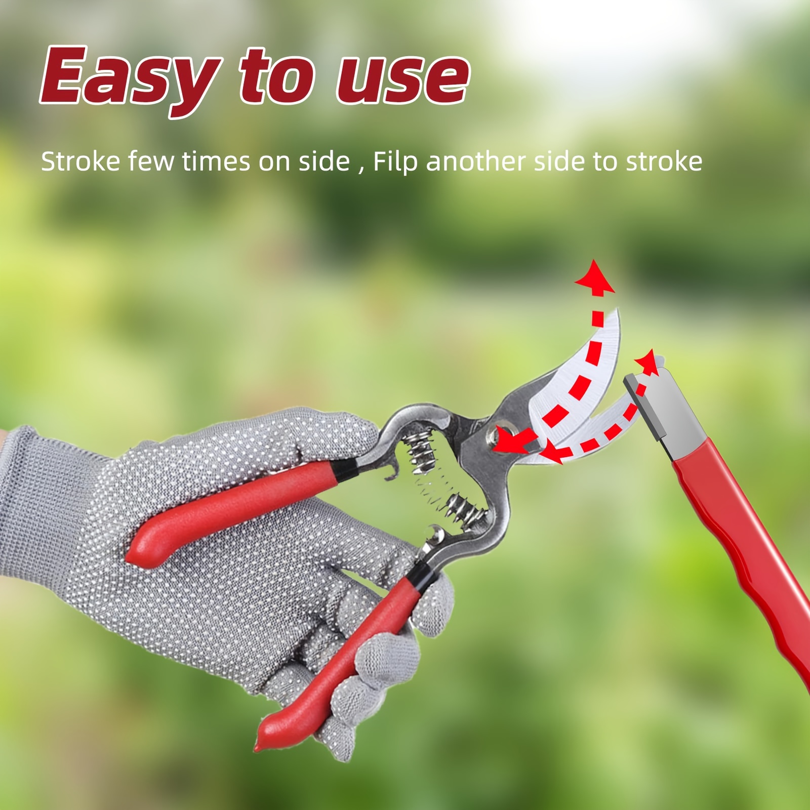 Garden Shears Sharpener, Easil - Gardening Tools Must Haves review and price