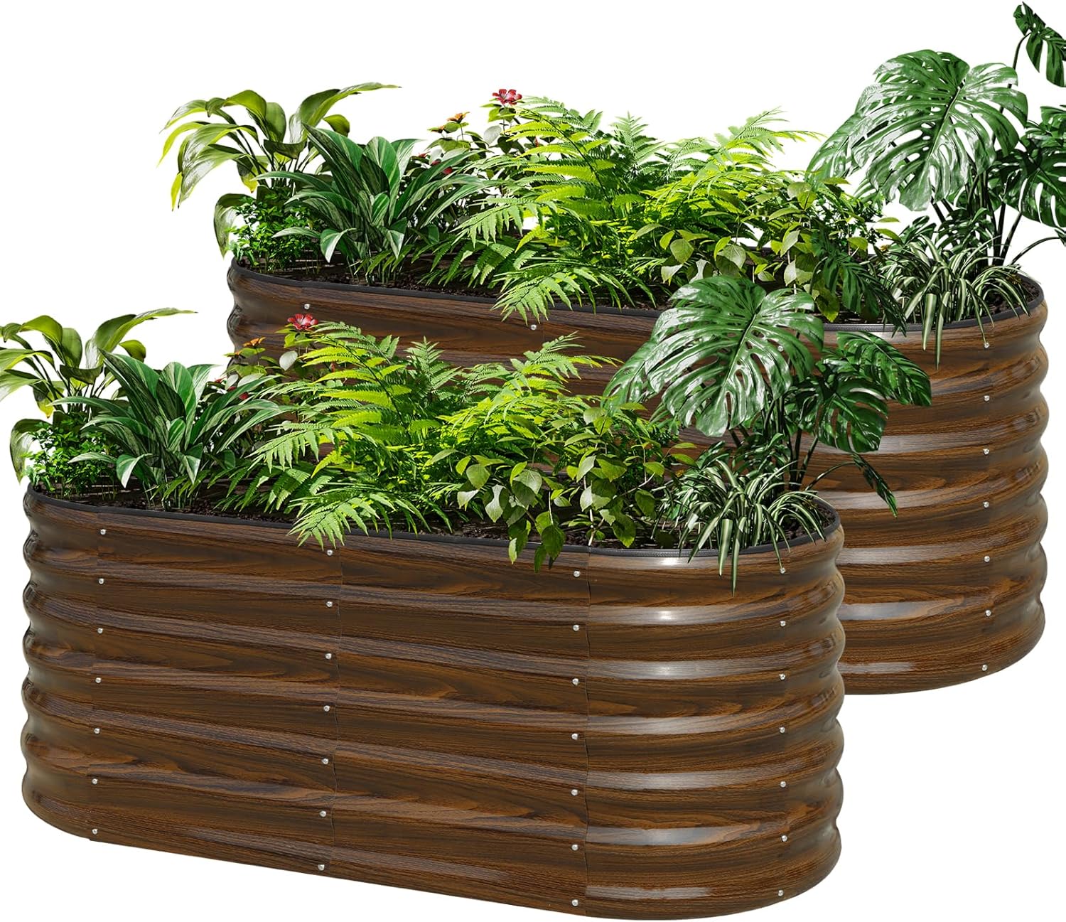Galvanized Steel Raised Garden - Raised Bed Planter Box review and price