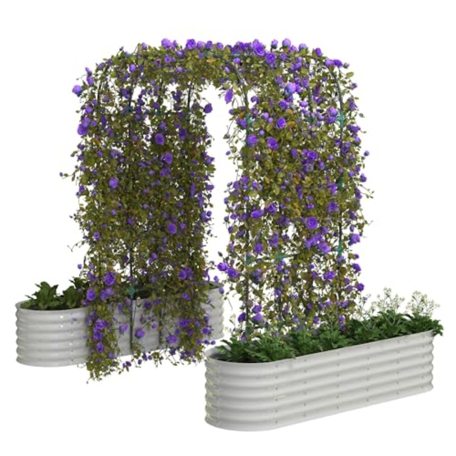 96 Tall Galvanized Raised Gard - Raised Bed Planter Box review and price