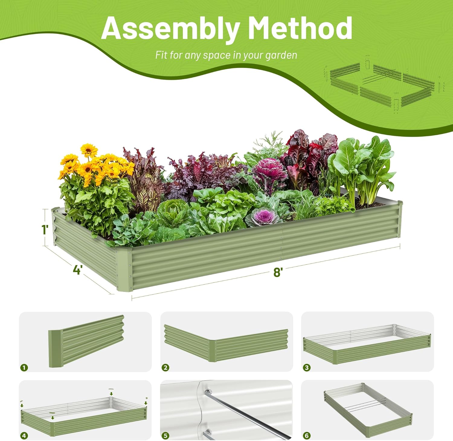 Outdoor Vegetable Gardening Me - Raised Bed Planter Box review and price