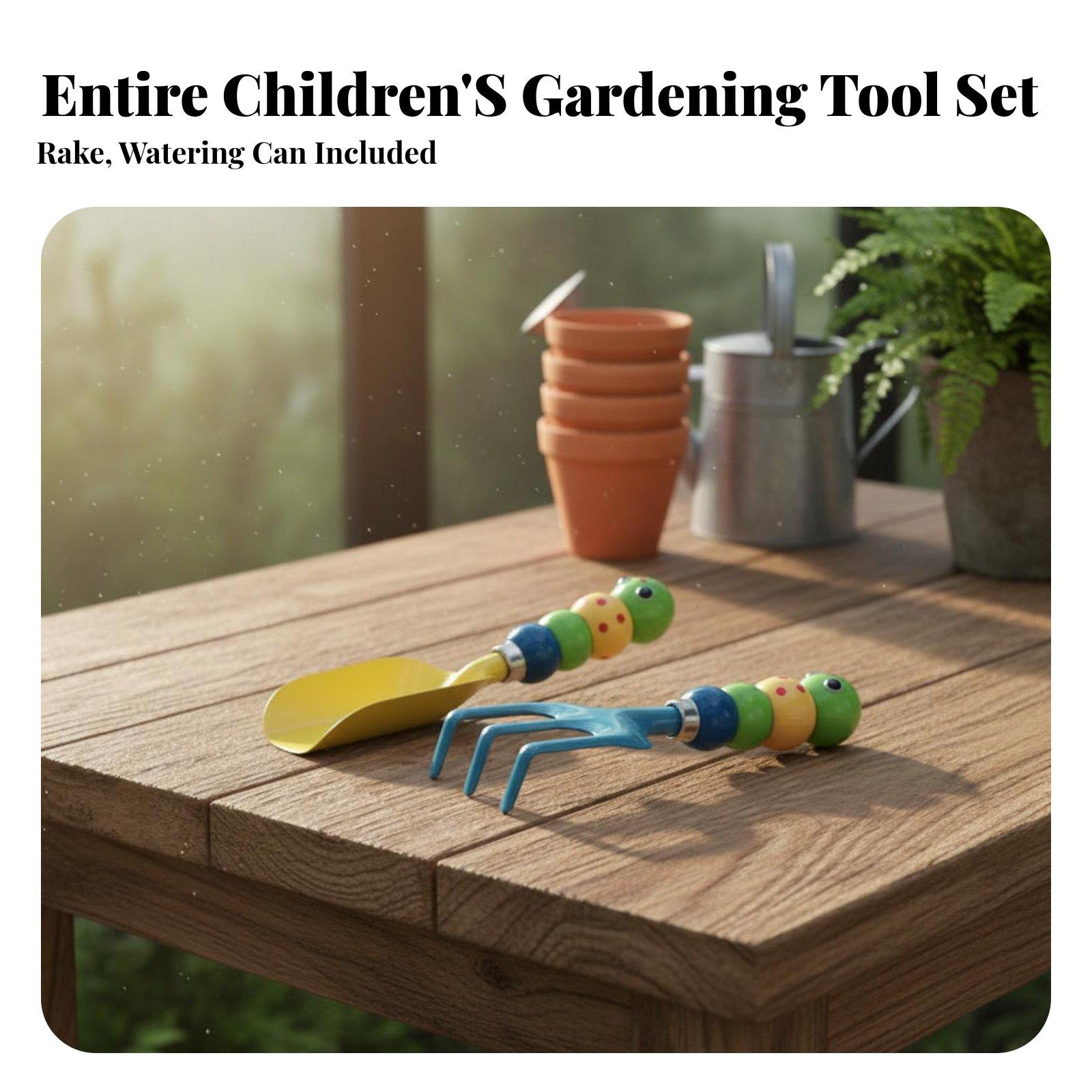 3 Pieces Kids Gardening Tools  - Gardening Tools For Young Children review and price