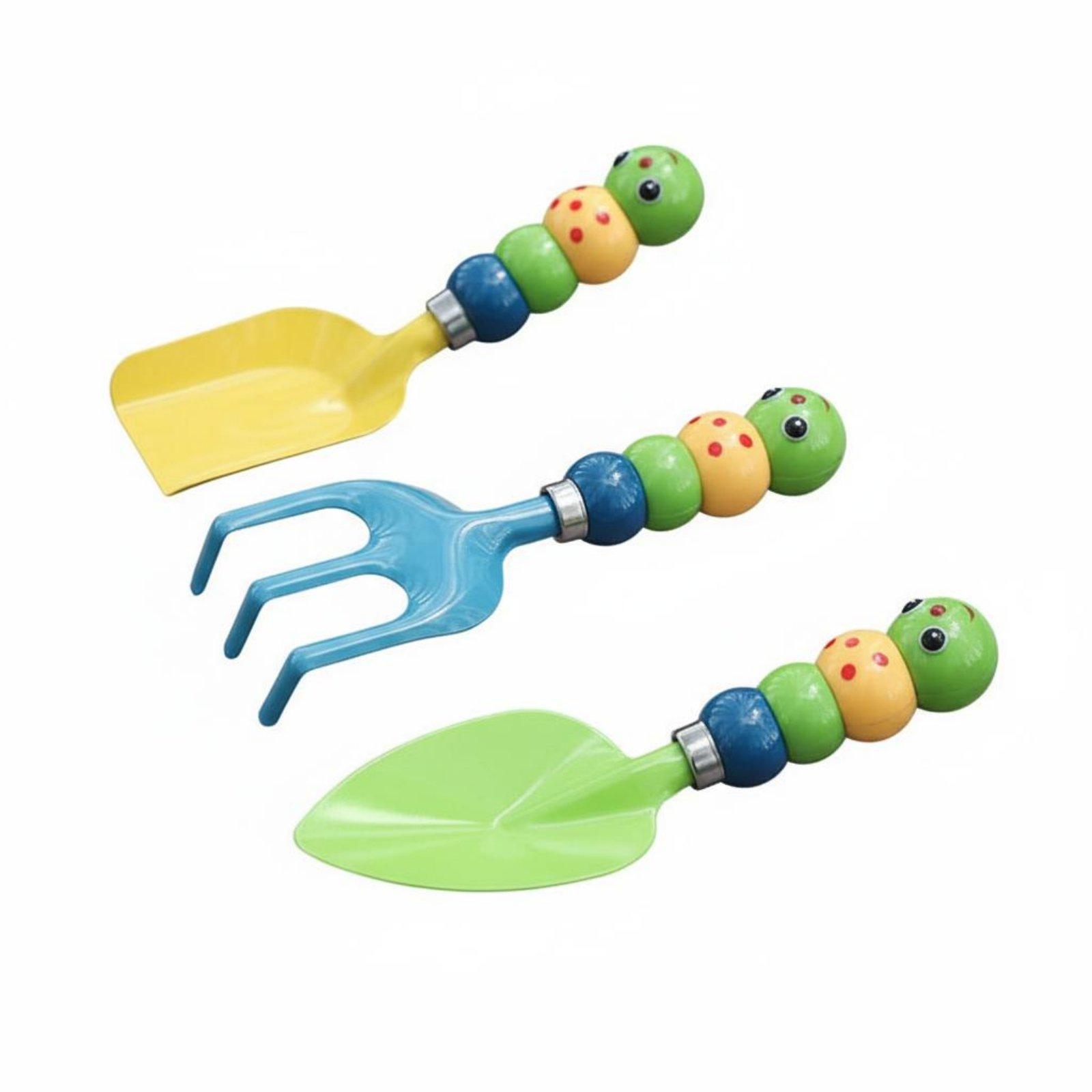 3 Pieces Kids Gardening Tools  - Gardening Tools For Young Children review and price