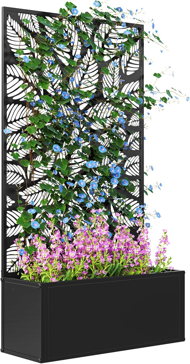 Metal Raised Garden Bed with T - Raised Bed Planter Box review and price