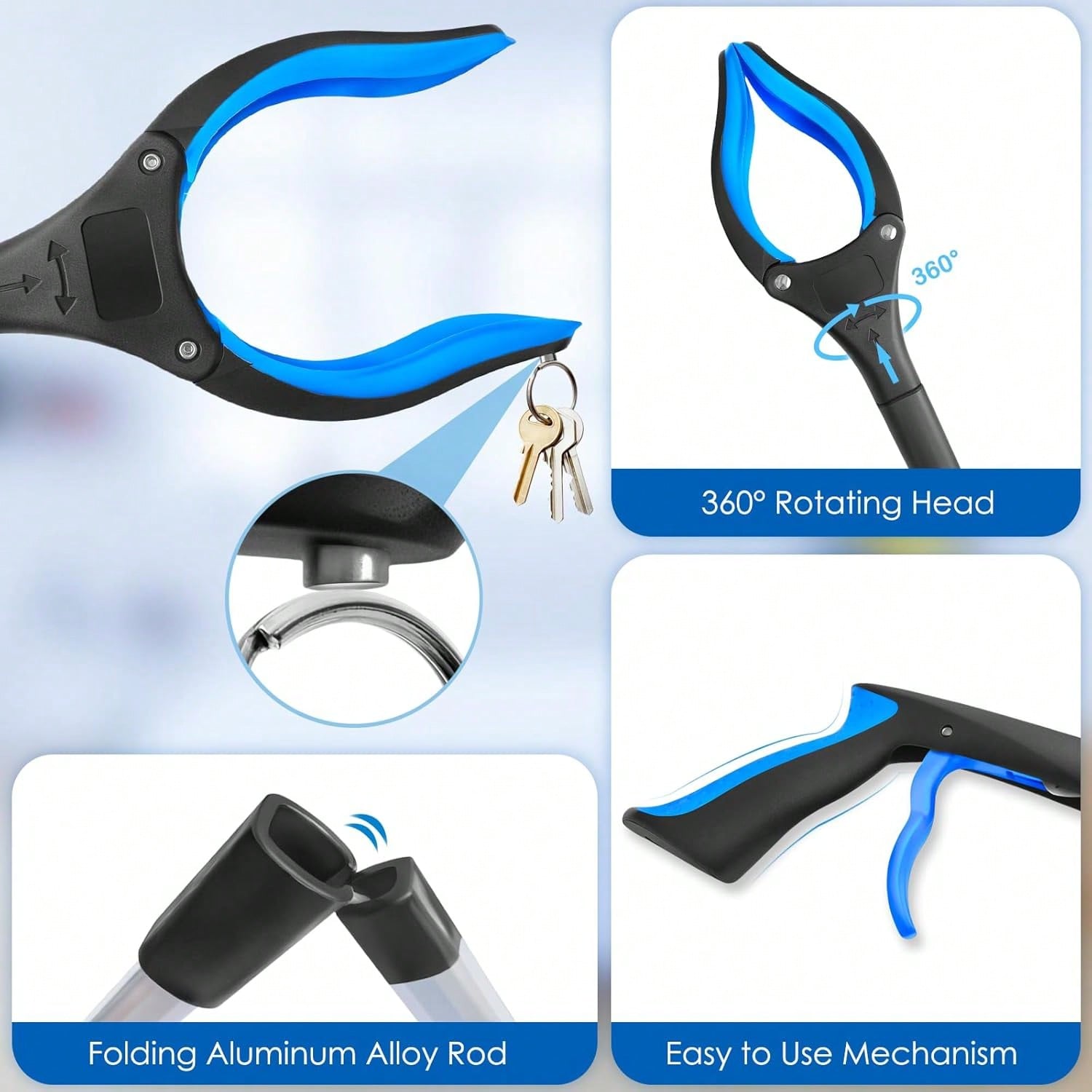 Foldable Grabber Reacher Tool  - Gardening Tools Must Haves review and price