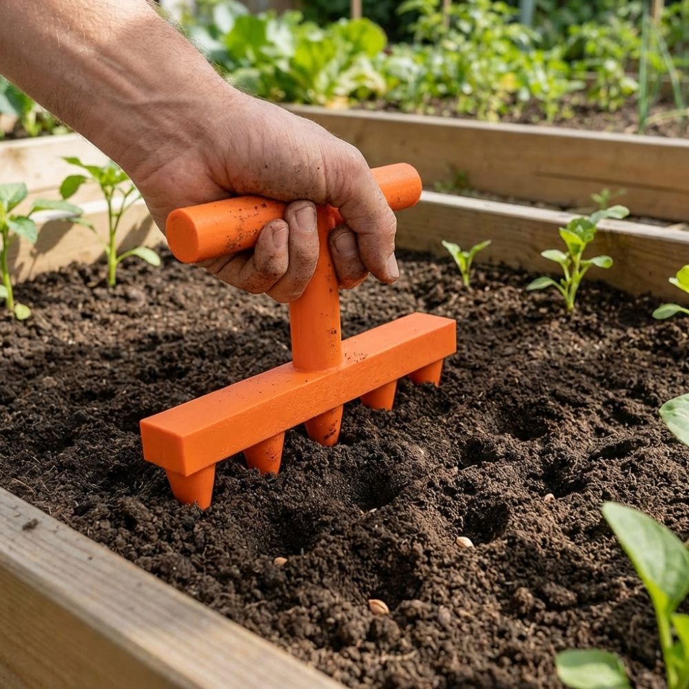 Durable Plastic Soil Hole Dril - Garden Row Marker review and price